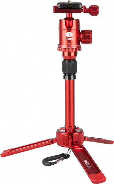 SIRUI 3T-35R Mini Allrounder - Tisch-/Videohandstativ rot mit Kugelkopf - 3T-Serie