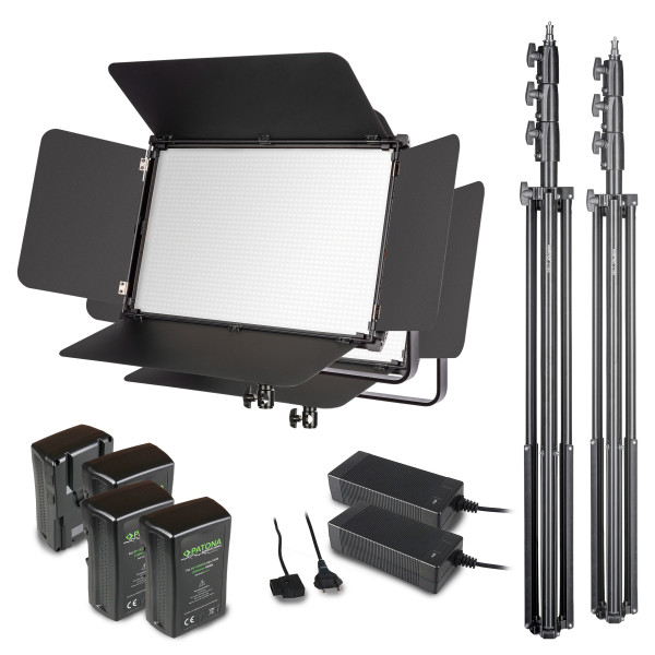 Walimex pro LED Niova 150-F Pro Flächenleuchte Set