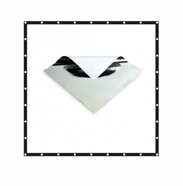 Sunbounce SCREEN BUTTERFLY/OVERHEAD 2-in-1 REFLECTOR SILVER LAME neutral -Struktur: Silber glatt - Rückseite Weiß matt