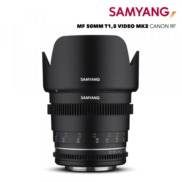 Samyang MF 50mm T1,5 VDSLR MK2 Canon RF %%% Promotion Sale