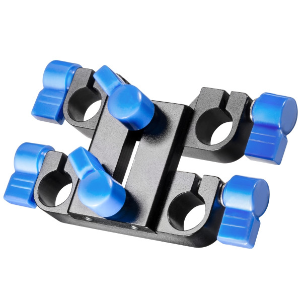 Walimex pro 15mm Doppel-Klemmblock für Video Rig