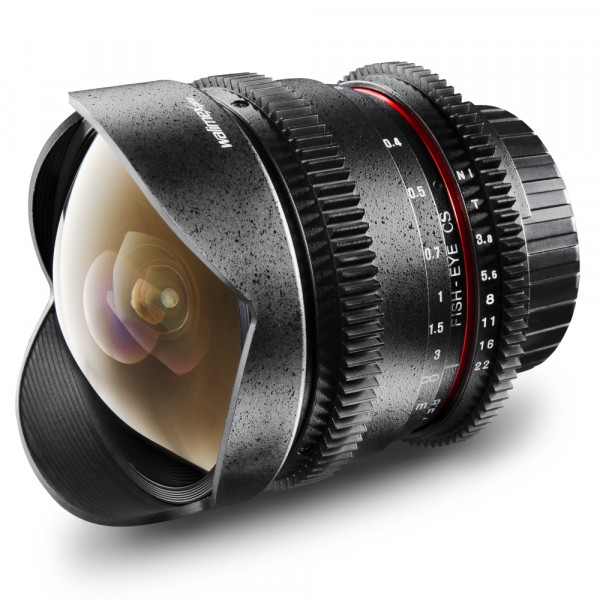 walimex pro 8mm F3,8 Fisheye Video Objektiv APS-C Nikon F (Samyang) %%% Promotion Sale