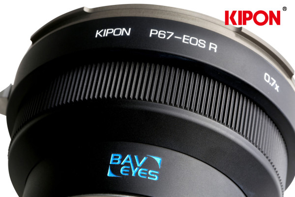 Kipon Objektivadapter für Canon RF (EOS R) auf Pentax 67