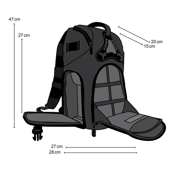 Mantona Rhodolit Fotorucksack