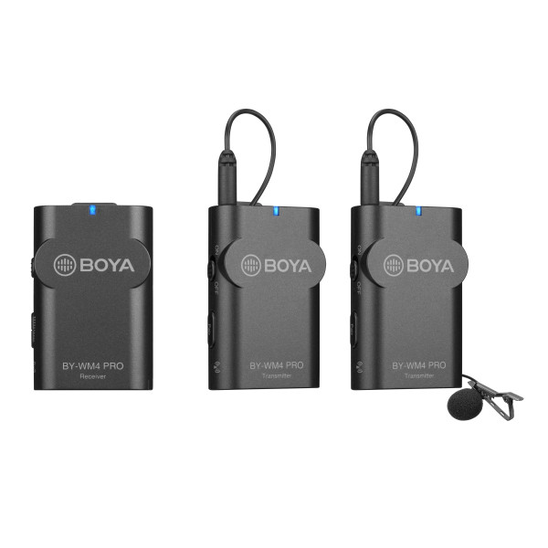 Walimex pro Boya WM4 Pro K-2 Mikrofon 3er Set