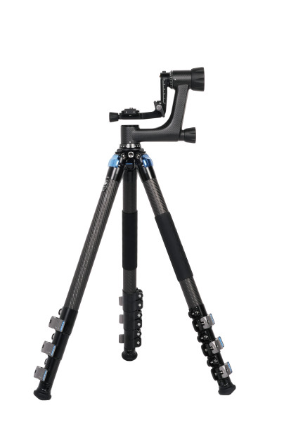 L-324F Landschafts Carbon Dreinbeinstativ mit Klappverschlüssen mit Gimbal PH-10