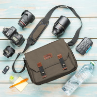 Vorschau: Mantona Kameratasche Milano grande braun Vorschau: Mantona Kameratasche Milano grande braun