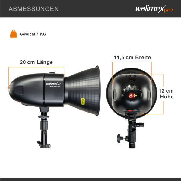 Walimex pro Newcomer 300 Studioblitz II