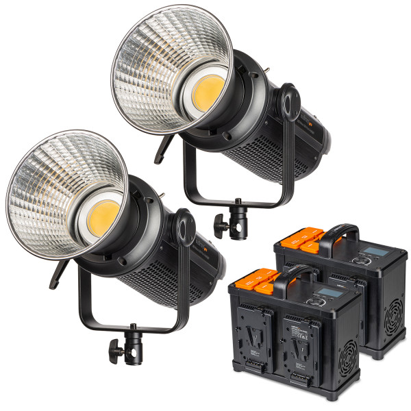 Walimex pro 2x LED Niova 500 Plus Daylight 500 W