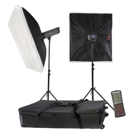 Falcon Eyes Studioblitz Set TFK-2600L mit LCD-Schirm