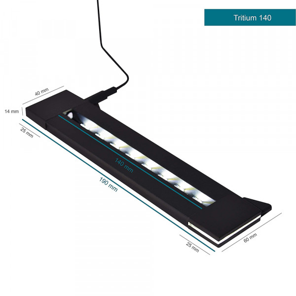 Beleuchtungselement Tritium 140 für 2D Prisma Querformat L