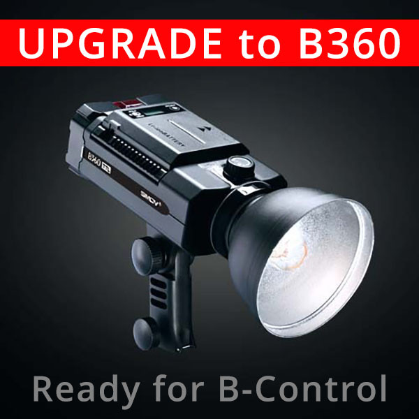 SMDV Bright 360 TTL upgrade zu B360 TTL HSS mit B-Control