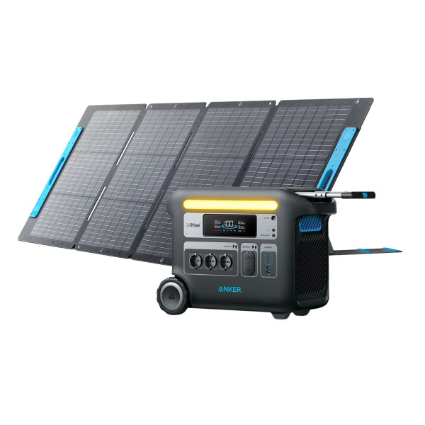 Anker SOLIX F2000 / 767 - 2048Wh / 2300W Solargenerator + Solarpanel 200W (531)