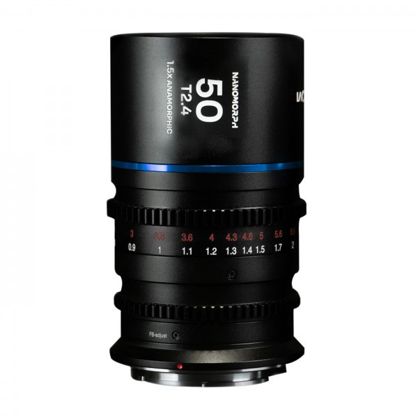 LAOWA Nanomorph 50mm T2.4 1.5X S35 blau Nikon Z