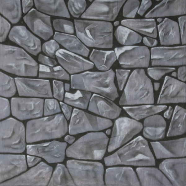 Walimex pro Motiv-Stoffhintergrund 'Stones', 3x6m