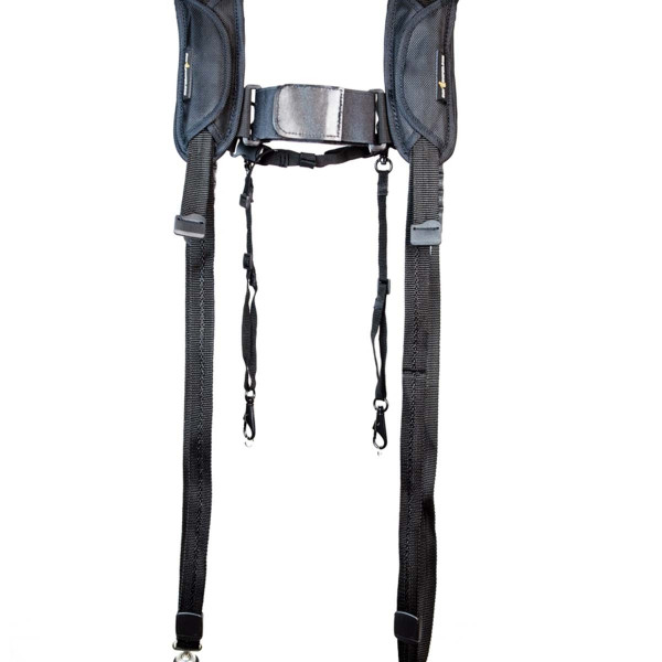 SNIPER-STRAP THE "ROTABALL-DPH" DOUBLE-PLUS-HARNESS mit ROTABALL Konnektor - schwarz - 