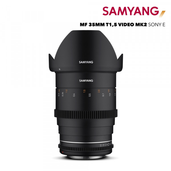 Samyang MF 35mm T1,5 VDSLR MK2 Sony E