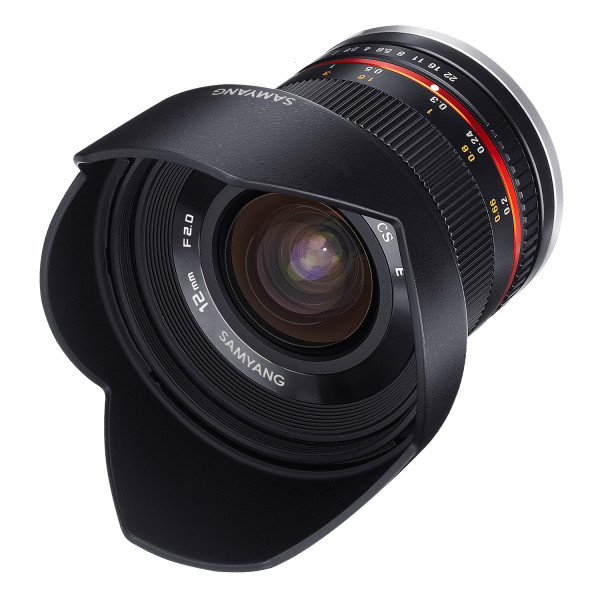 Samyang MF 12mm F2,0 APS-C MFT schwarz