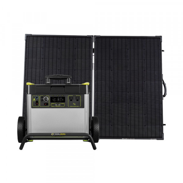 Goal Zero Yeti 3000X Power Station + Boulder 200 Briefcase Solar Kit