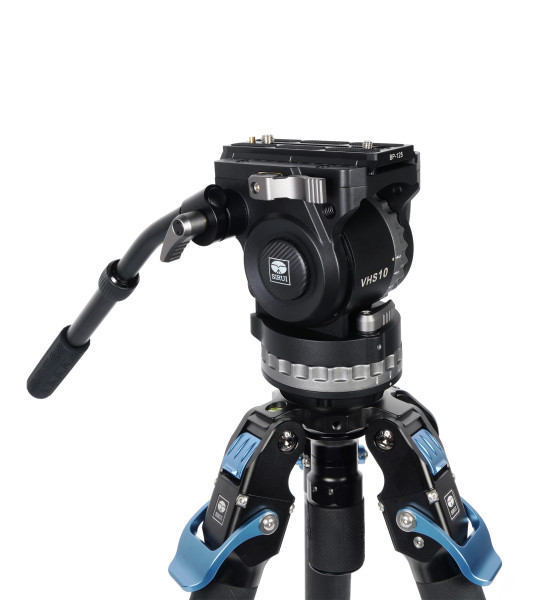 VHS10 Professional Fluid Videoneiger mit MF Quick Release System / Counterbalance und Friktionseinst
