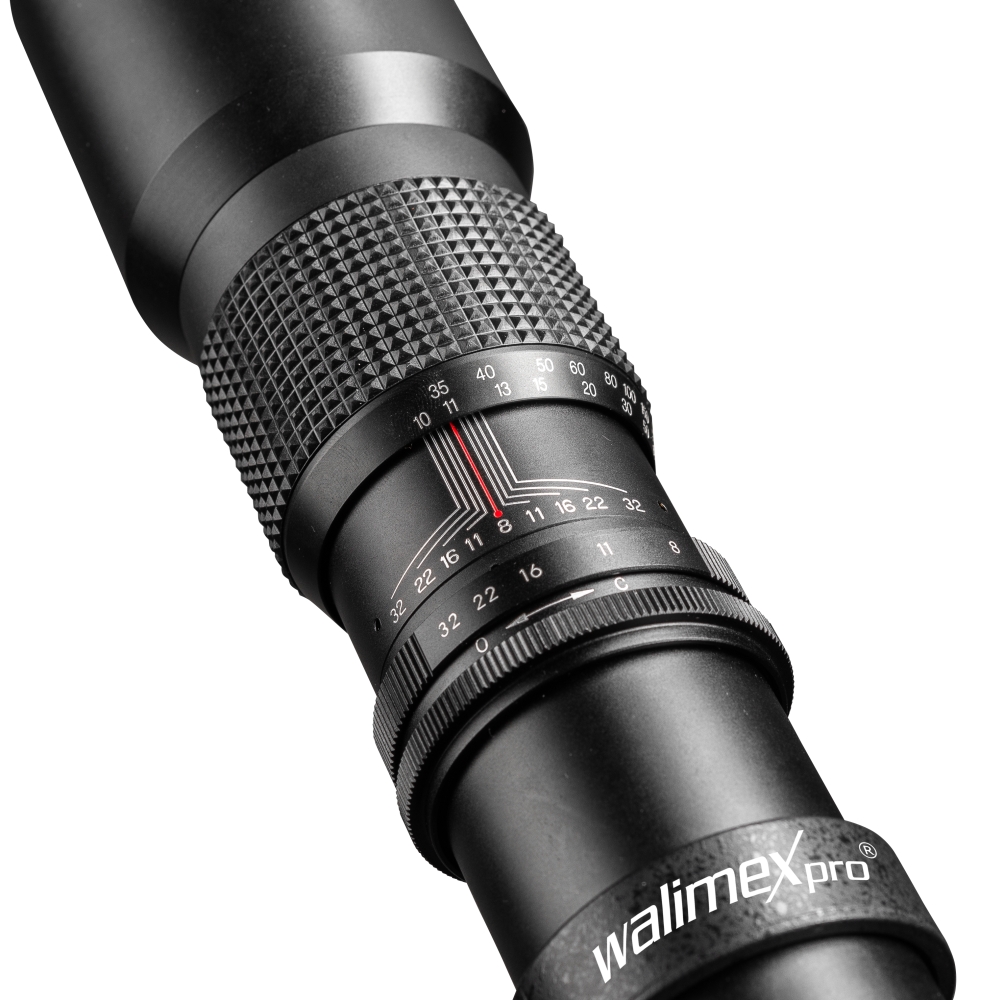 T2-Anschluss walimex 500mm 500 mm 1:8,0 Objektiv Linsenobjektiv