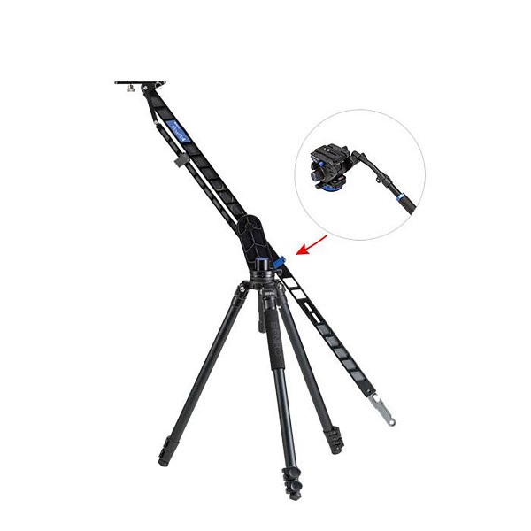 Benro Schwenkkran MoveUp4 Travel Jib Kit inc MoveUp4 A373FB S7 head and case