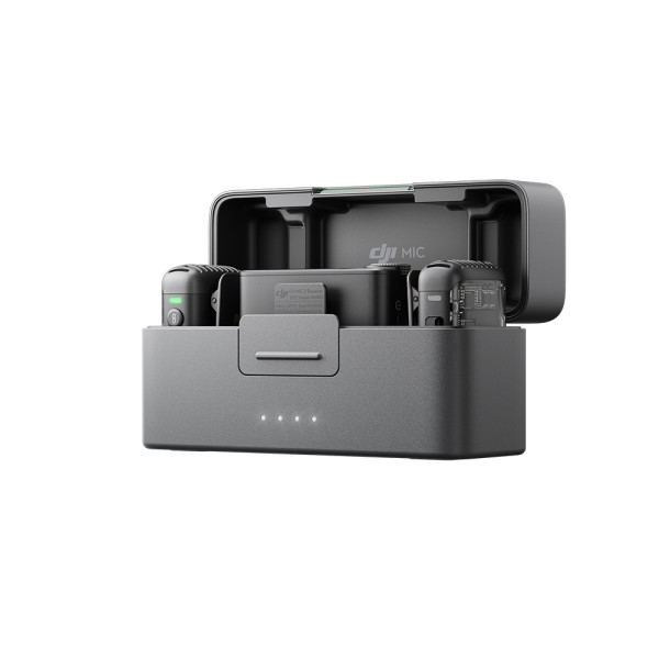 DJI Mic 2 (2 Sender + 1 Empfänger + Ladeschale)
