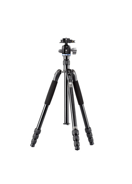 SIRUI T-004SK Traveler Light - Dreibeinstativ Alu schwarz mit KS-5 Kugelkopf