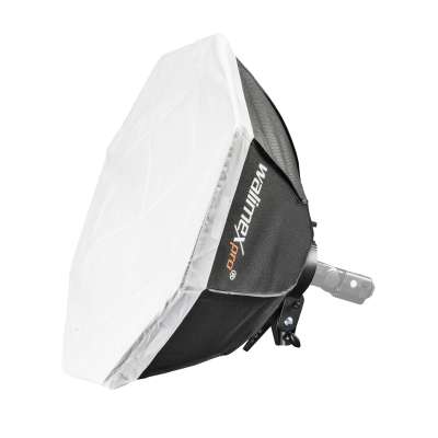 Matte Box Softbox Walimex Pro Plus OL 25x180 Cm - Per Fotografia Con Griglia E Maschere, Compatibile - 6
