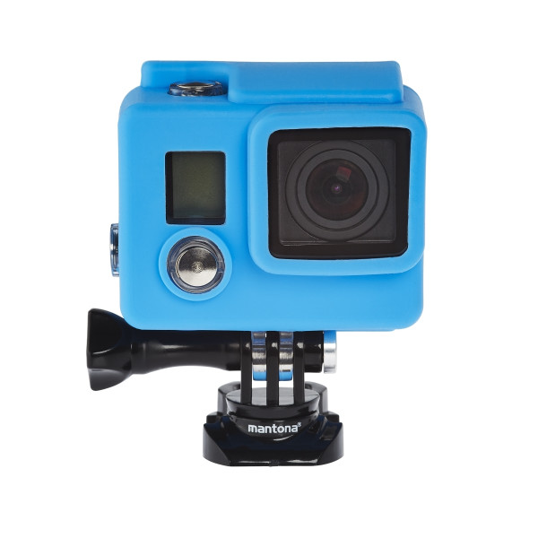 Mantona Silikon Schutzhüllen Set GoPro Hero 4 / 3+