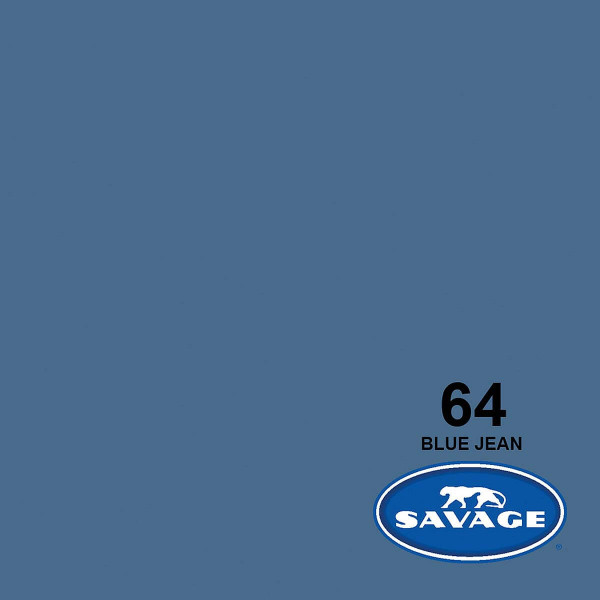 Savage (Tetenal) Hintergrundkarton 1,35x11m, Blue Jean