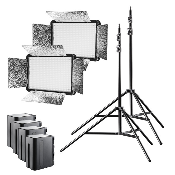 Walimex pro LED Versalight 500 Bi Color Set 4