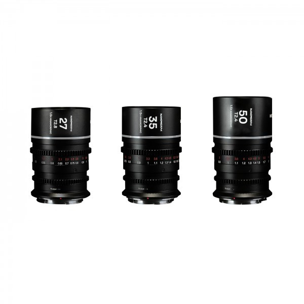 LAOWA Nanomorph S35 Prime 3er-Set silber Nikon Z