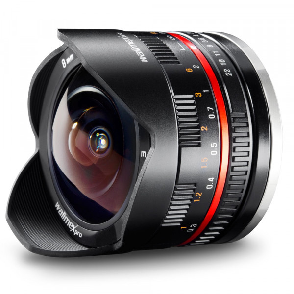 Walimex pro 8/2,8 Fisheye I APS-C Sony E schwarz