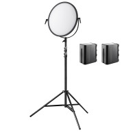 Walimex pro Soft LED 700 Round Bi Color Set Walimex pro Soft LED 700 Round Bi Color Set