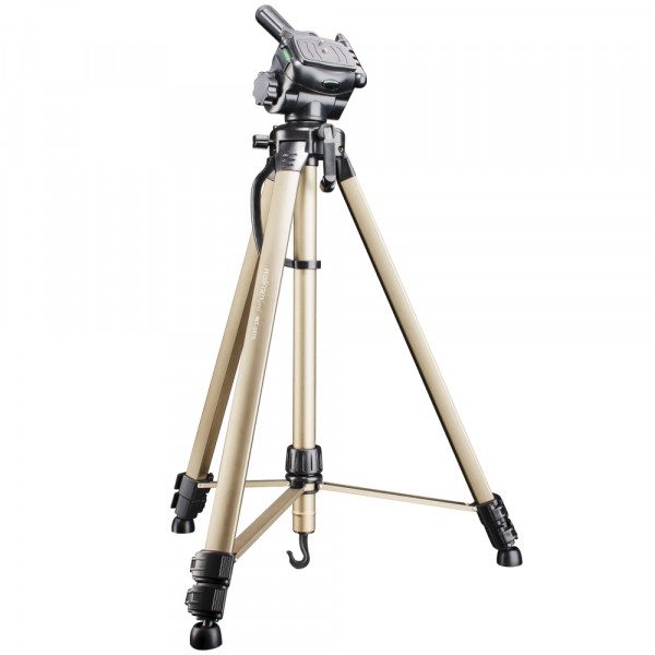 Walimex pro WT-3530 Basic-Stativ mit 3D-Neiger 146cm bronze