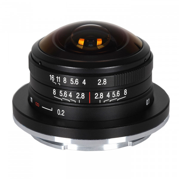 LAOWA 4mm f/2,8 Circular Fisheye Objektiv für Canon EF-M
