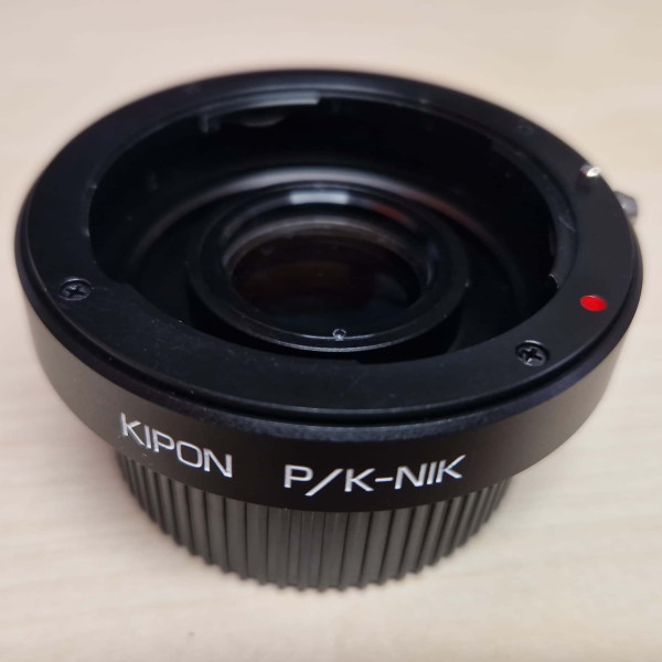 Kipon Objektivadapter für Nikon F auf Pentax K