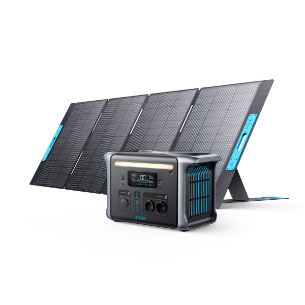 Anker SOLIX F1200 / 757 - 1229Wh / 1500W Solargenerator + 400W Solarpanel (PS400)