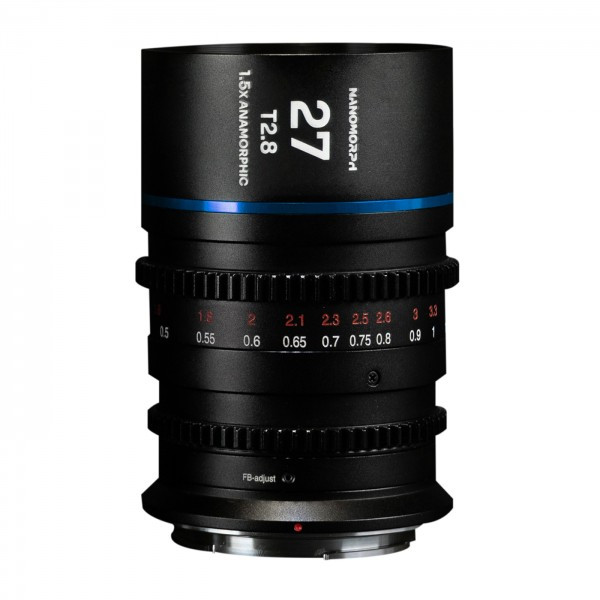 LAOWA Nanomorph 27mm T2.8 1.5X S35 blau MFT