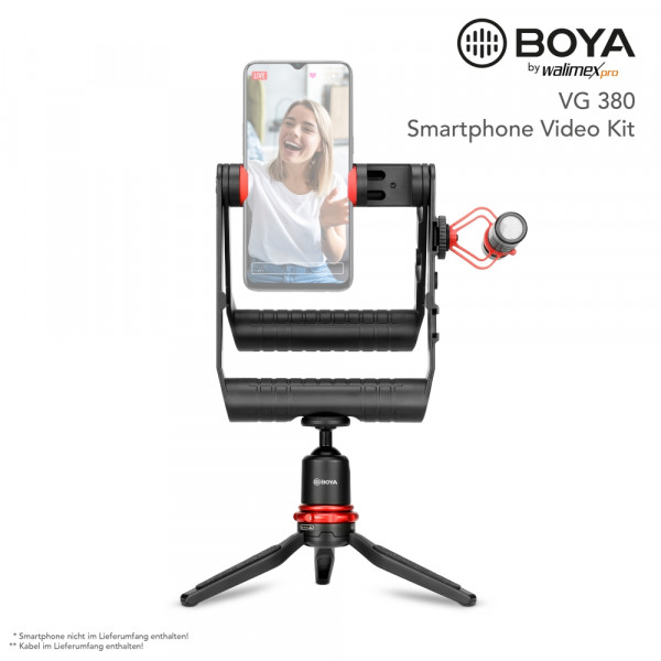 BOYA Walimex pro VG380 Smartphone Video Kit > 15% Code: DEAL15