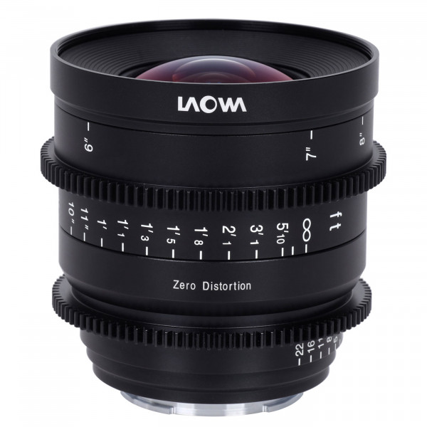 LAOWA 15mm T2.1 Zero-D Cine Objektiv für Sony E-Mount Vollformat