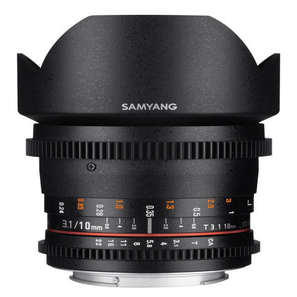 Samyang MF 10mm T3,1 Video APS-C Sony A