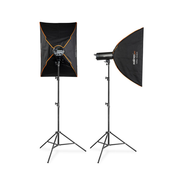 Walimex pro Stager 400 HSS Studioblitz Set Double