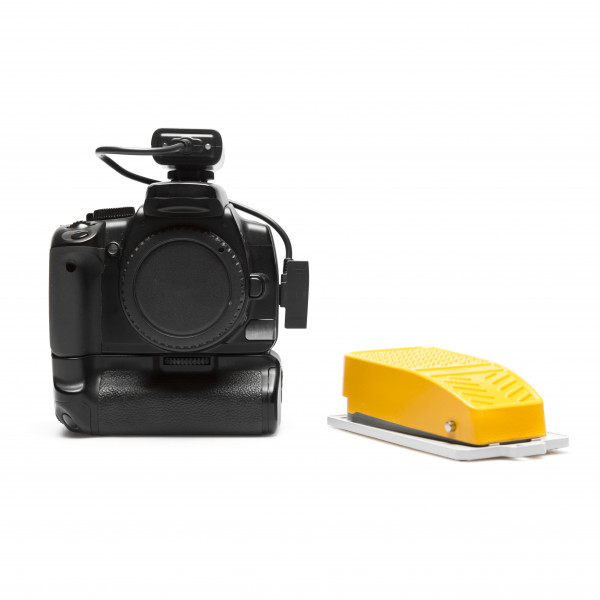 Kabelloser Kamera Fernauslöser mit Fussschalter / Trittschalter Canon RS-80E