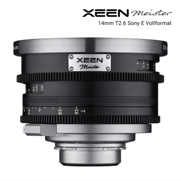 XEEN Meister 14mm T2,6 Sony E Vollformat