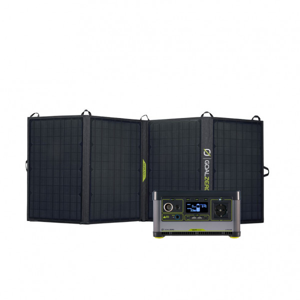 Goal Zero Yeti 500X Power Station + Nomad 50 Solar Kit