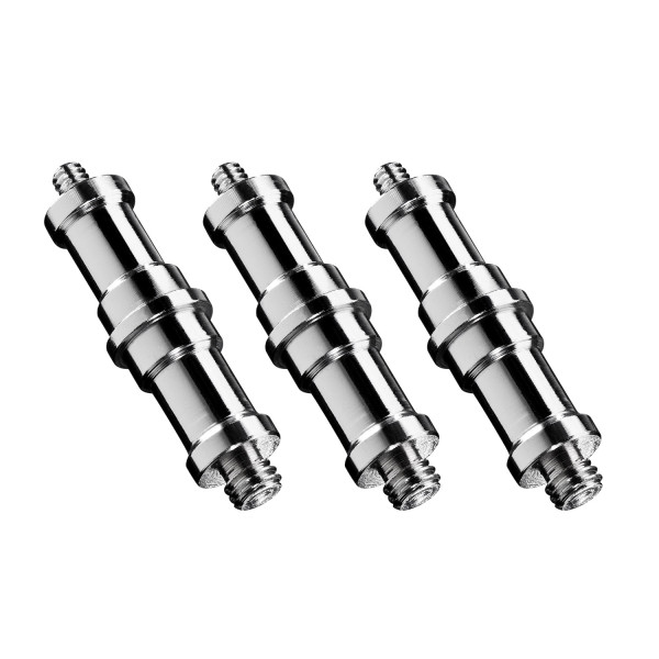 Walimex Set 3x Spigot-Gewindeadapter 3/8" und 1/4"