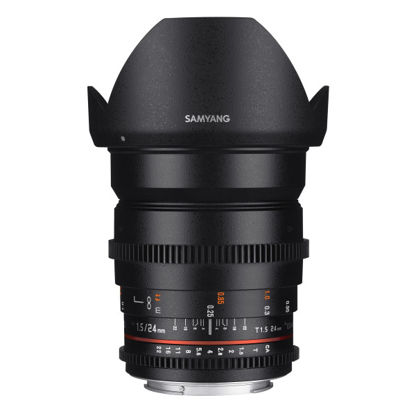 Samyang MF 24mm T1,5 Video DSLR II MFT