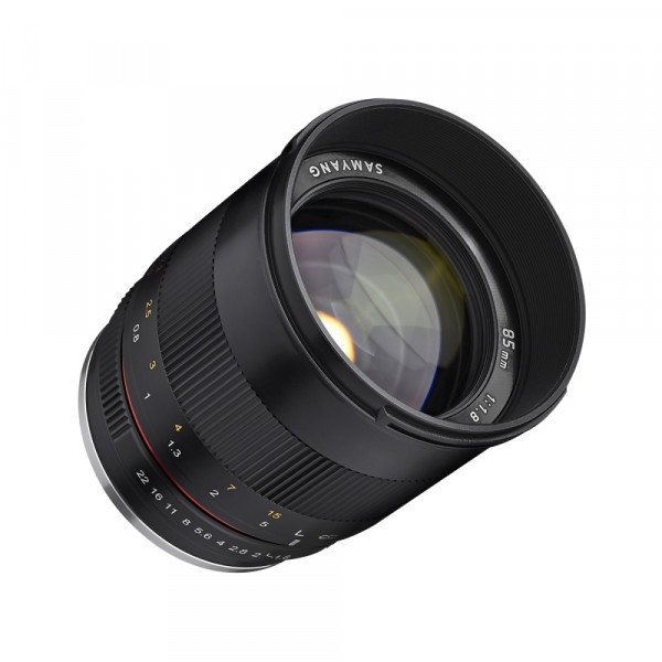 Samyang MF 85mm F1.8 ED UMC CS Canon EF-M - für Canon APS-C Kameras, manueller Fokus